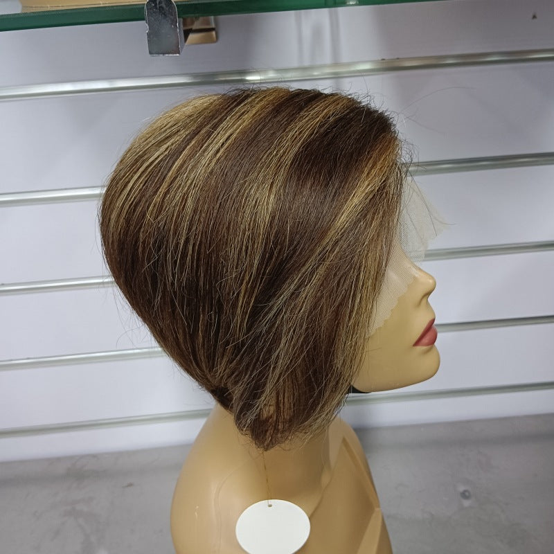 Human Hair Wig 13*4 Pixie Short Wigs