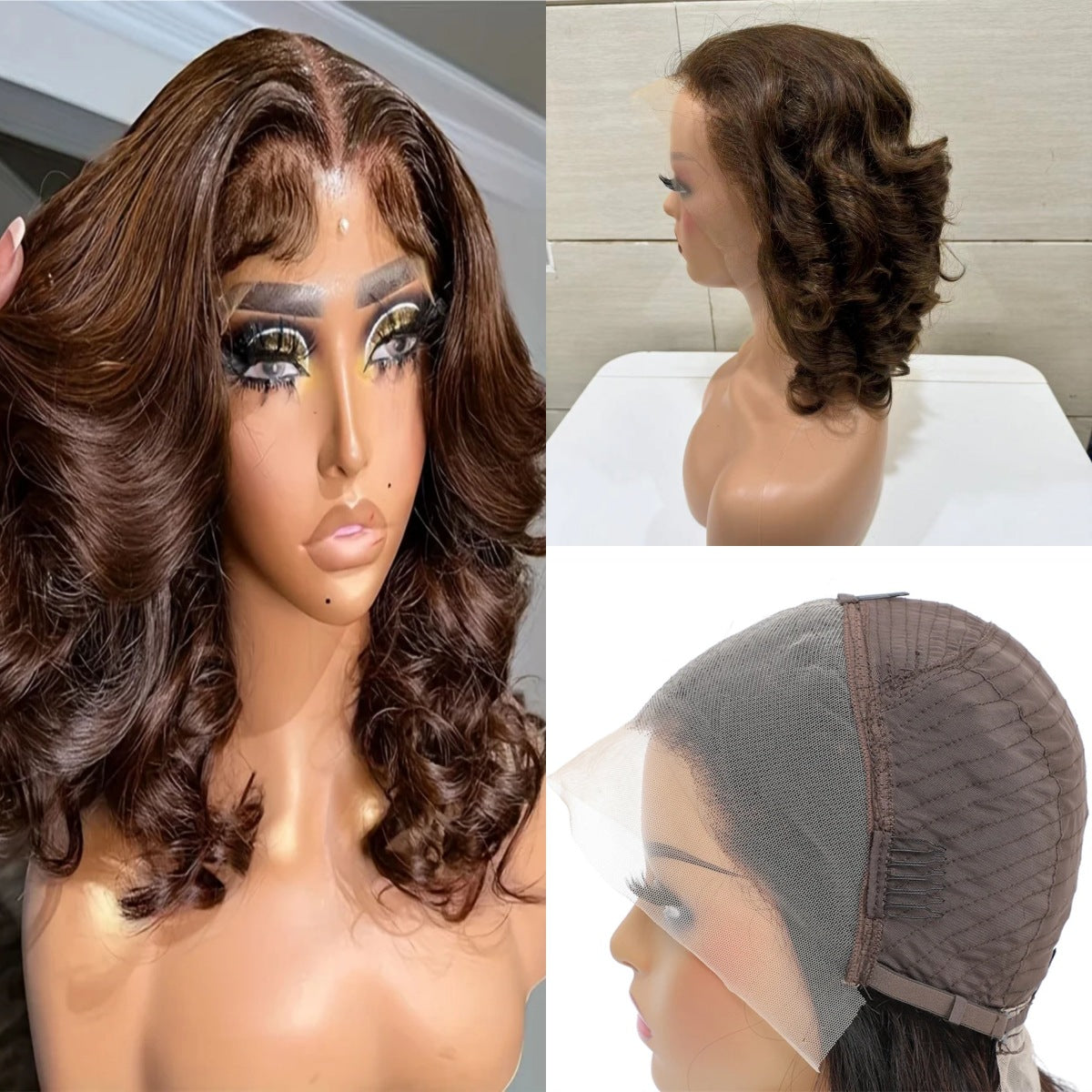 12A Vietnam hair SDD 250% density 13x4 frontal loose wave