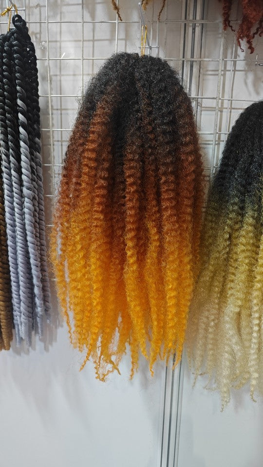 Marley twist 12" 14" 18" 24" Can Be Customized