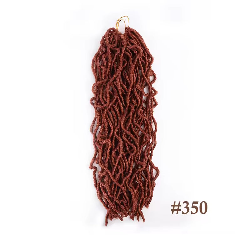 18 24 36 Inches Kanekalon Synthetic Dreadlocks Faux Extensions 350 Blonde Crochet New Soft Locs Wholesale Braiding Hair