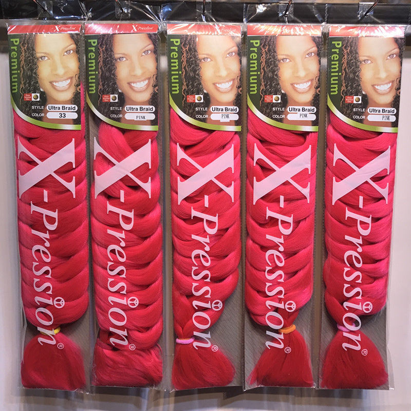 X Pression 82inch 165g Jumbo braids