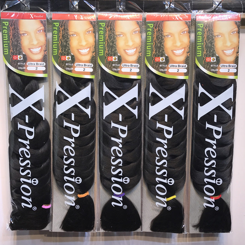 X Pression 82inch 165g Jumbo braids