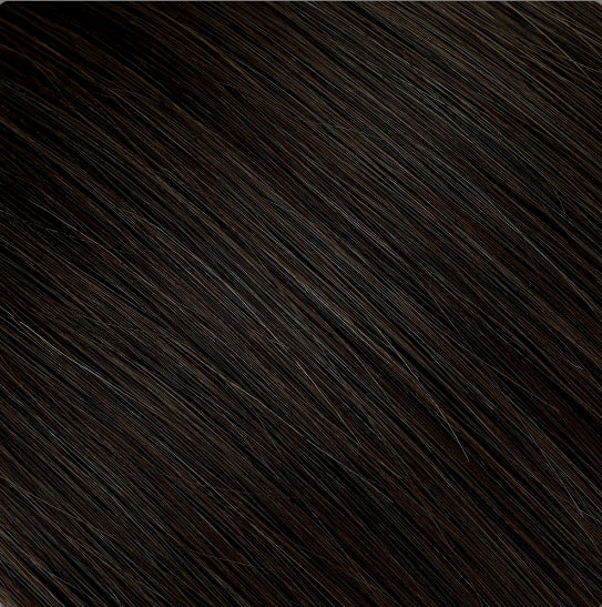 Remy 100% Human Hair Extensions Genius Weft Thick Ends Flat Invisible Genius Weft 50 Grams Per Bundle