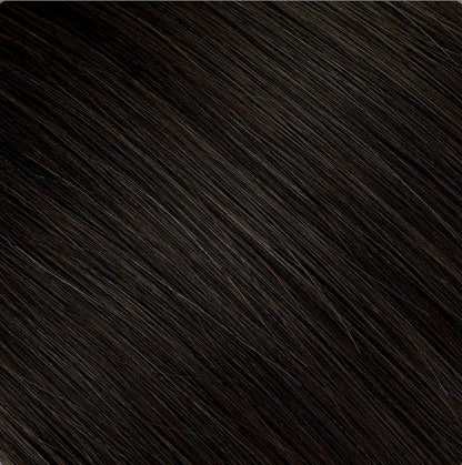 Remy 100% Human Hair Extensions Genius Weft Thick Ends Flat Invisible Genius Weft 50 Grams Per Bundle