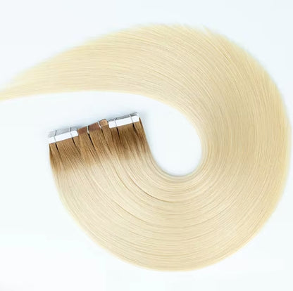 Raw Hair Tape ins Human Hair Extension Cuticle Aligned Tape in Human hair extensions