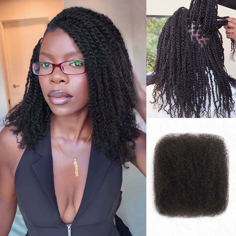 Afro Kinky Bulk Hair 50 grams Per Pack For Twists And Dreadlocks Natural Hair