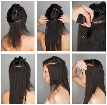 Clip in hair extension 100% human hair vendor