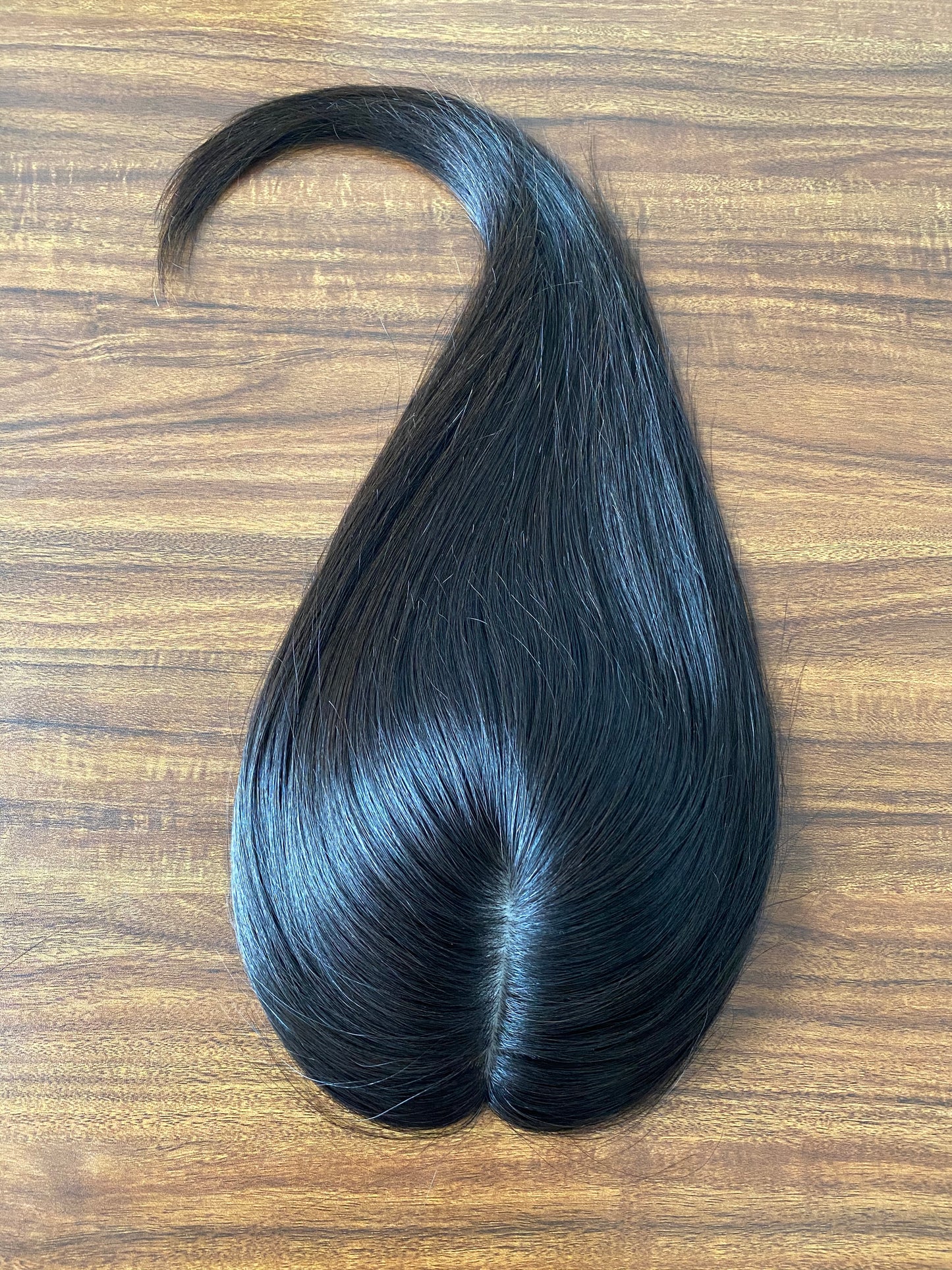 Full Hand Tied 100% Virgin Human Hair 6"x 7" Full Silk base Hair Topper for Women