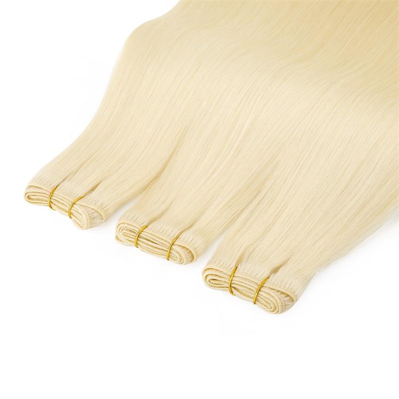 Machine Tied Remy Human Hair Weft