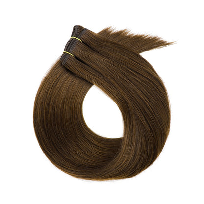 Machine Tied Remy Human Hair Weft