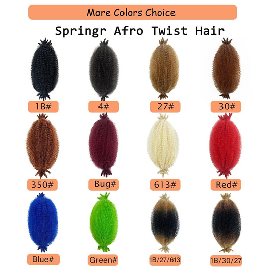 Spring Afro Twist Hair