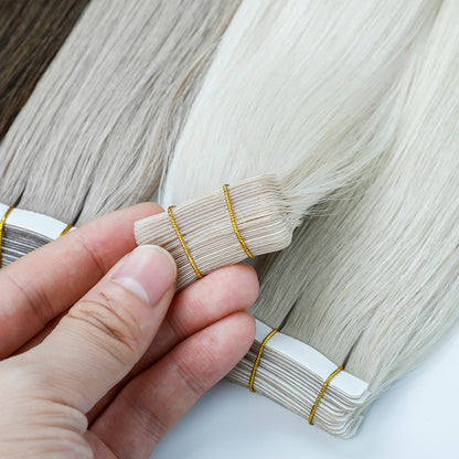 Raw Hair Tape ins Human Hair Extension Cuticle Aligned Tape in Human hair extensions