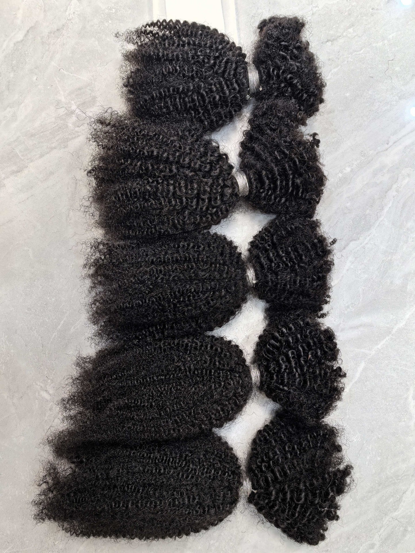 Afro Kinky Human Hair 4C 100%  50grams/bundle