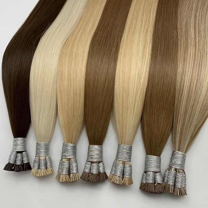 European Virgin Keratin I Tip Human Hair Extension