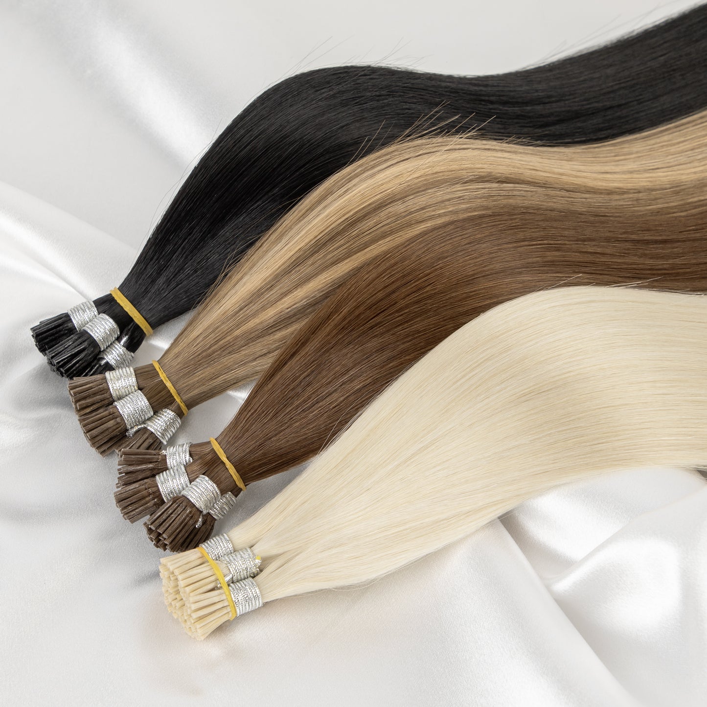 European Virgin Keratin I Tip Human Hair Extension